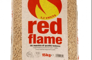 Il pellet Red Flame, tedesco