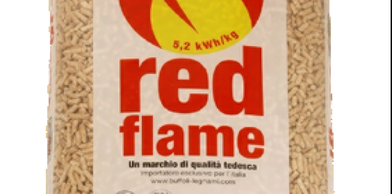 Il pellet Red Flame, tedesco