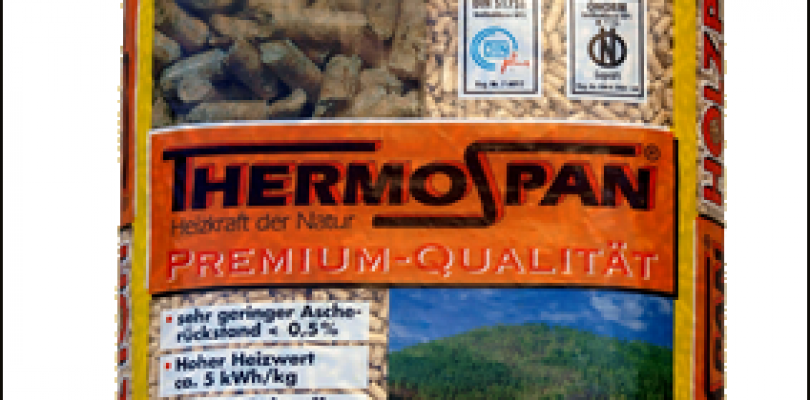 Il pellet tedesco Thrmospan