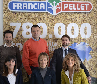 Francia Pellet ha un'efficiente sistema logistico