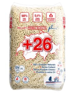 Il pellet ENPlus A1 Swiss +26