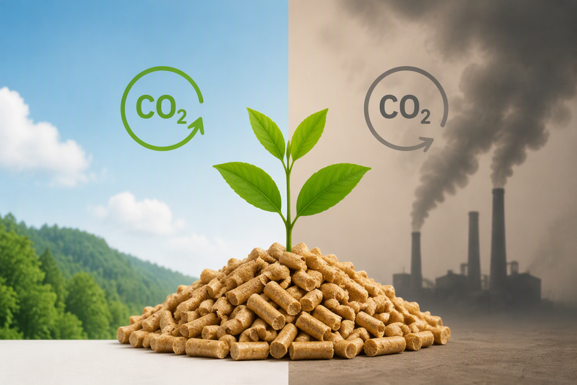 Il pellet e il cambiamento climatico